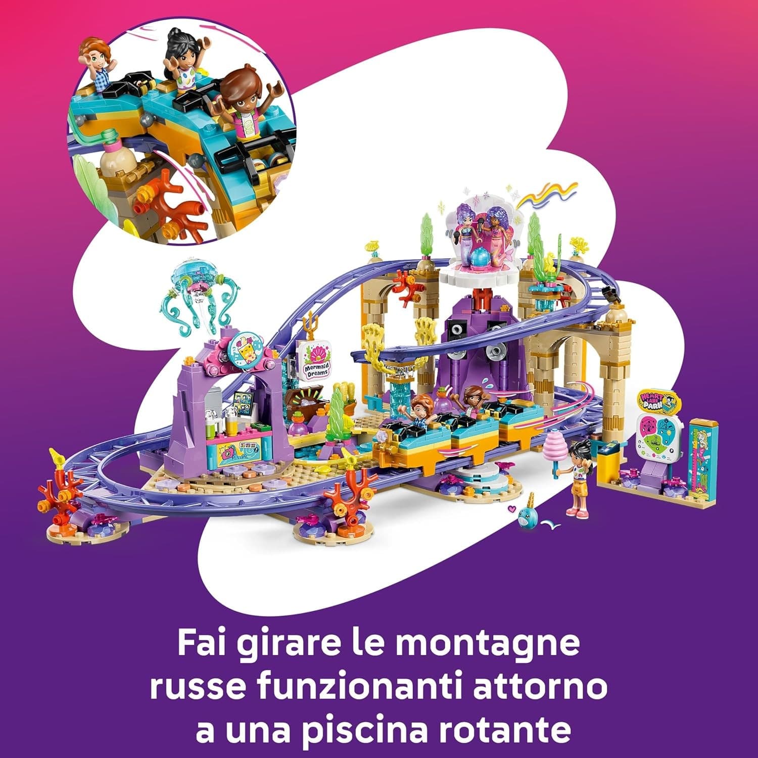 Lego Friends - Montagne Russe della Sirenetta 42703 in prodotto Centro Bimbo - Siderno, commercioVirtuoso.it