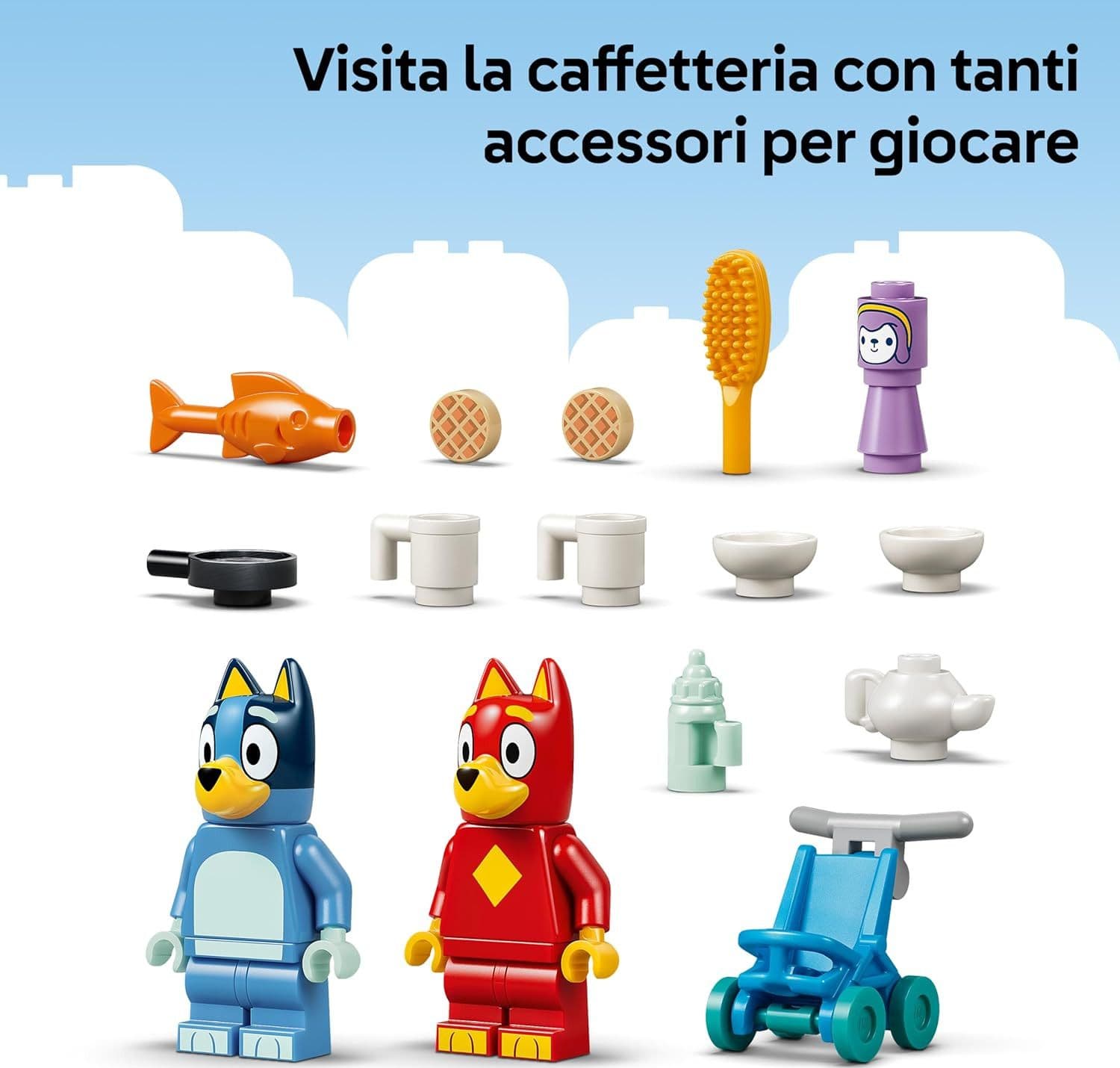 Lego Bluey - A Scuola con Rusty e Bluey 11221 in prodotto Centro Bimbo - Siderno, commercioVirtuoso.it