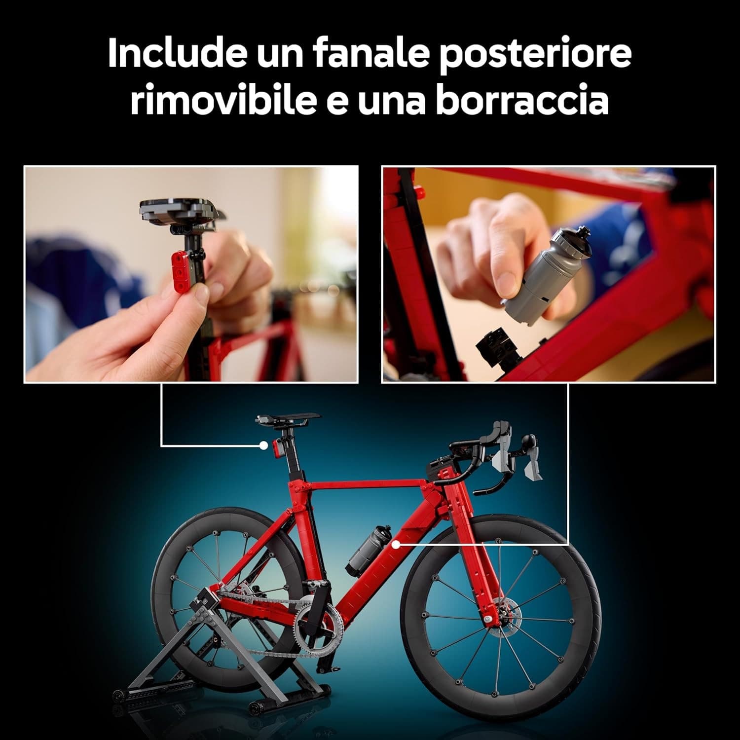 Lego Icons - Bici da Corsa 11380 in prodotto Centro Bimbo - Siderno, commercioVirtuoso.it