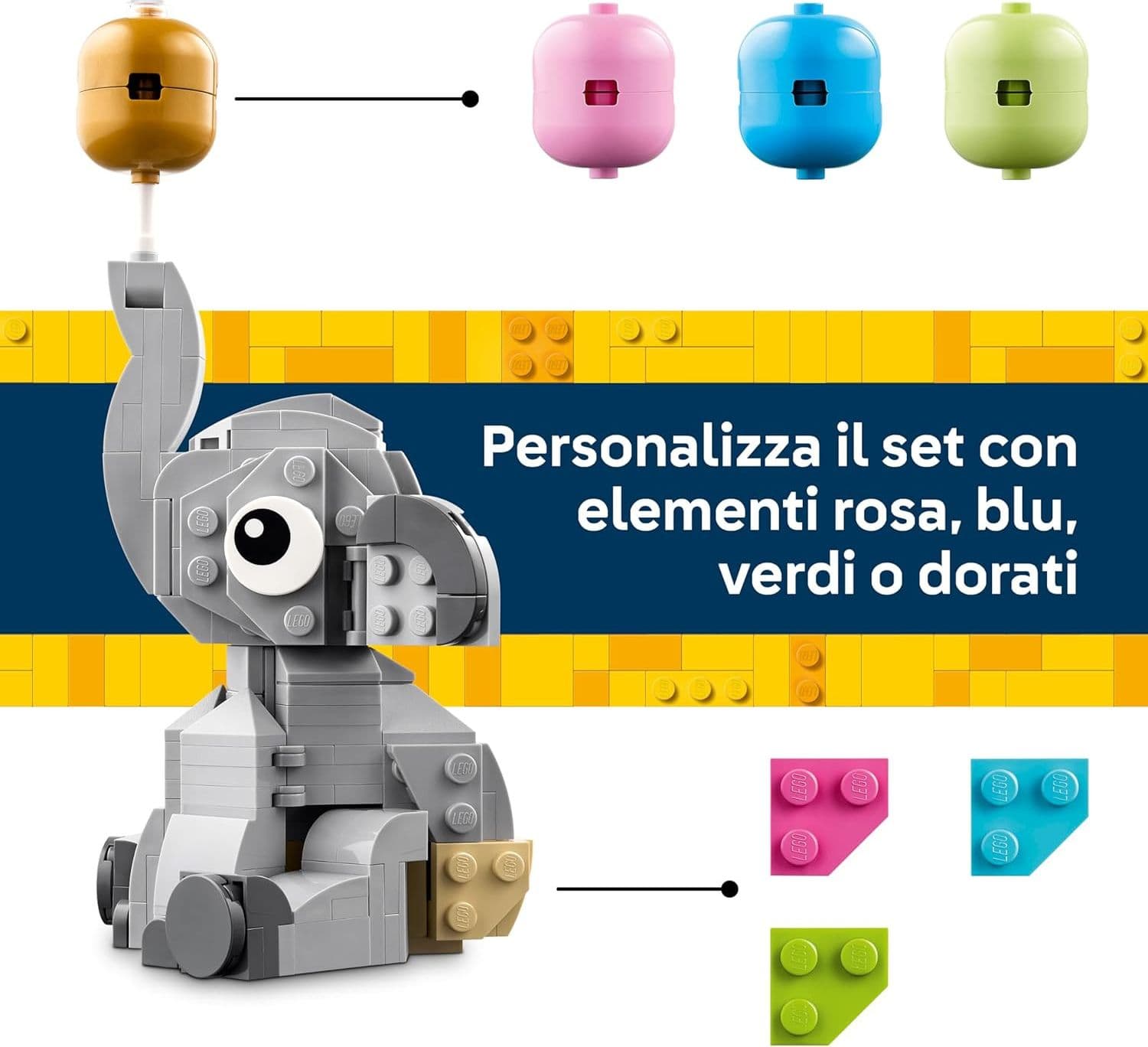Lego - Baby Elefantino tra le Stelle 40814 in prodotto Centro Bimbo - Siderno, commercioVirtuoso.it