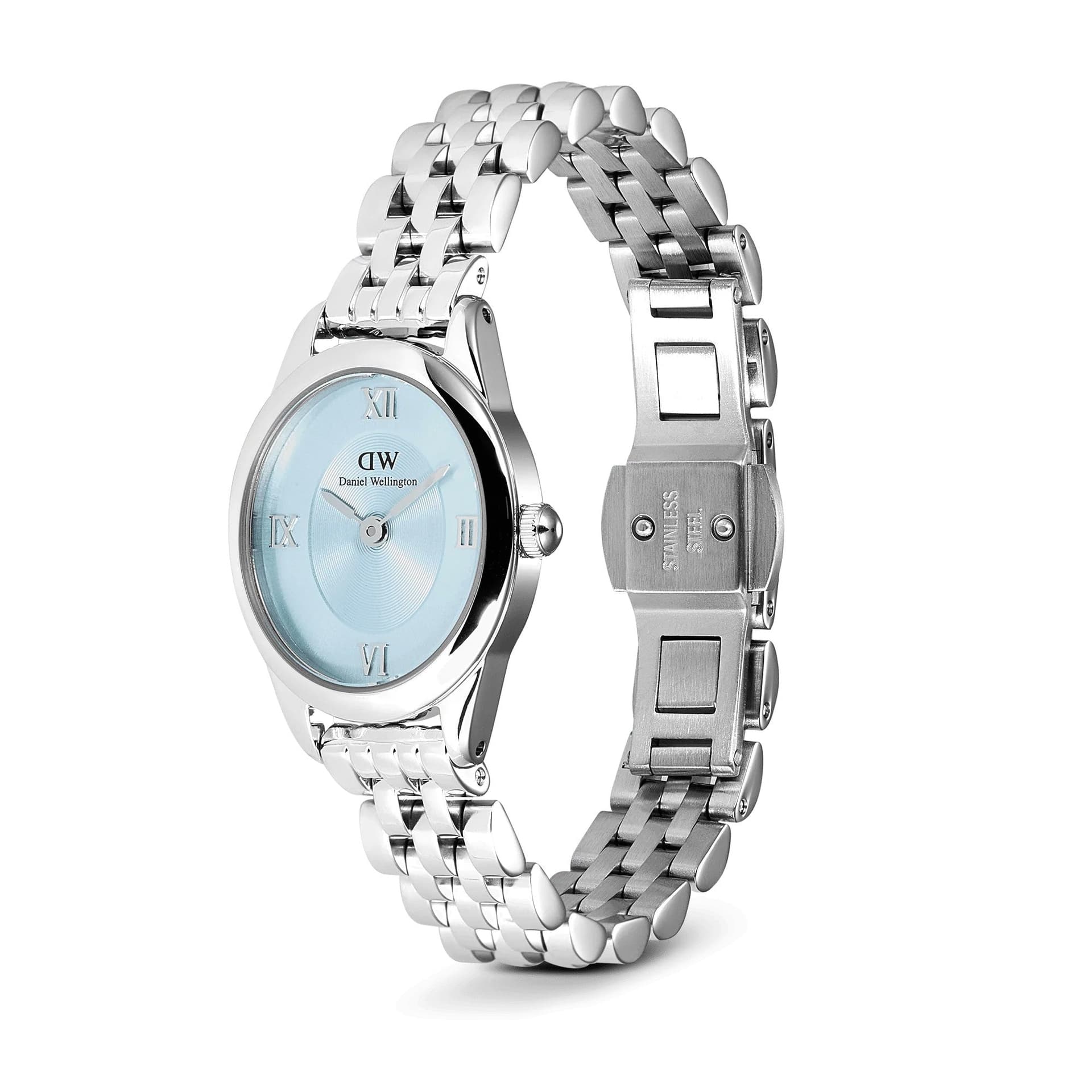 Daniel Wellington  -  Orologio Ophelia Mini Ice Blue Silver in Orologi da polso Alba Gioielli - Casoria, commercioVirtuoso.it