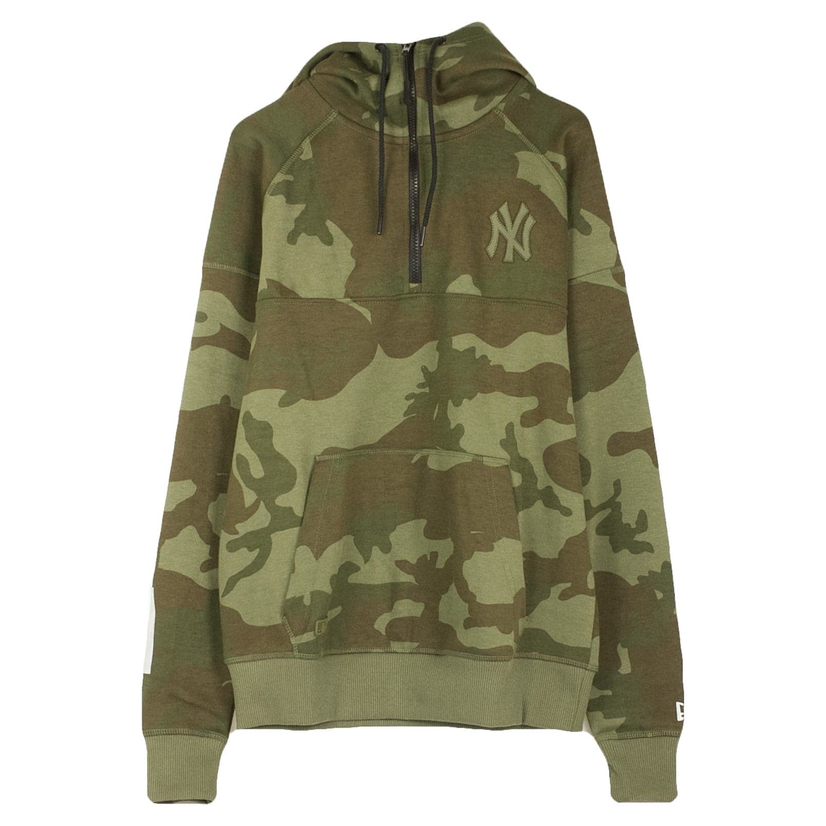 NEW ERA Felpa Cappuccio Uomo Ntc Hz Hoodie Neyyan Olive