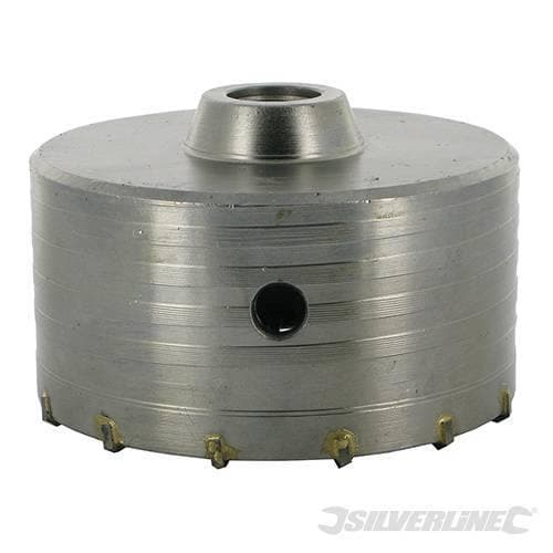 Fresa carotatrice a tazza per muri in TCT e acciaio robusto Silverline 595769 - 23