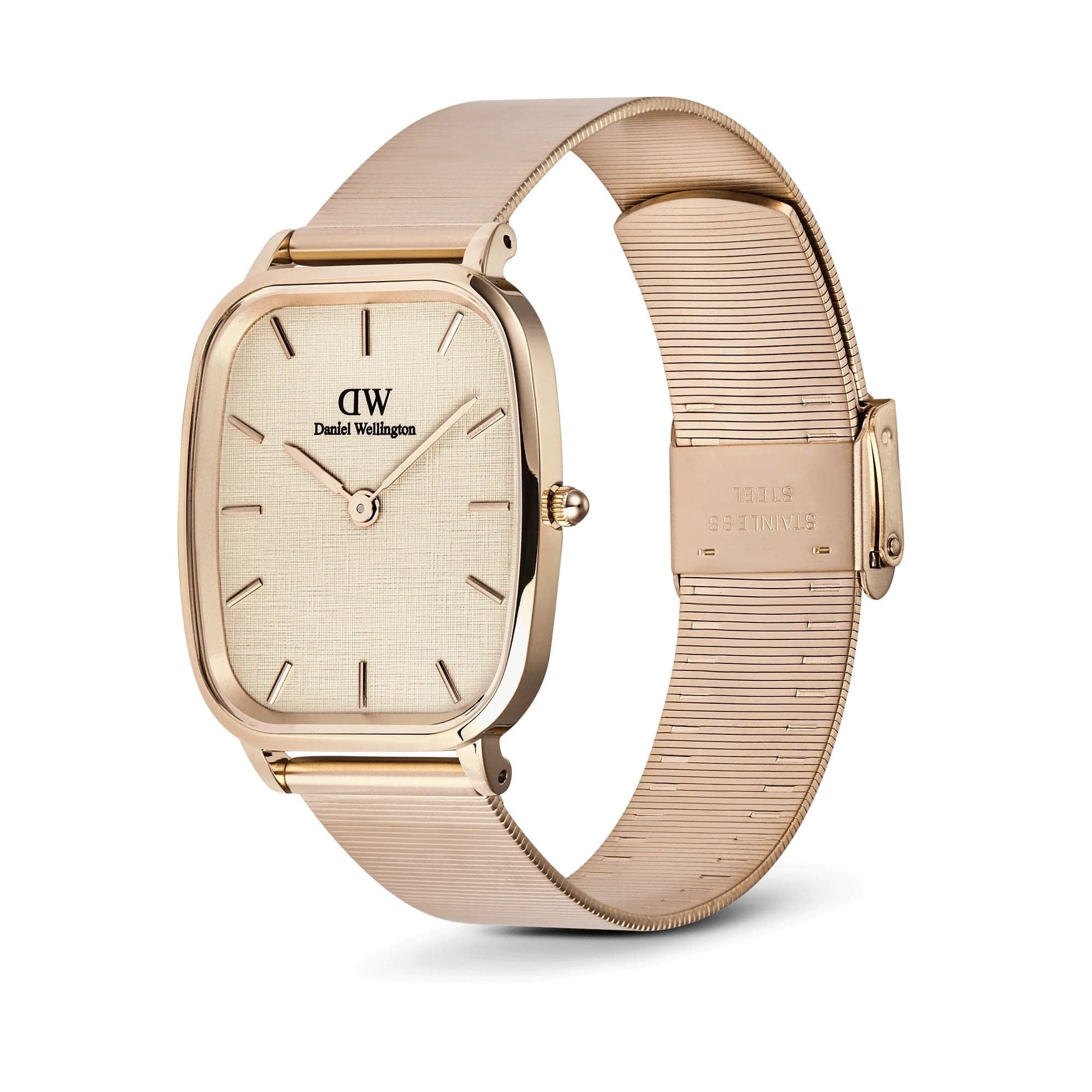 Daniel Wellington - Orologio Marlon Wire Linen Rose Gold in Orologi da polso Alba Gioielli - Casoria, commercioVirtuoso.it