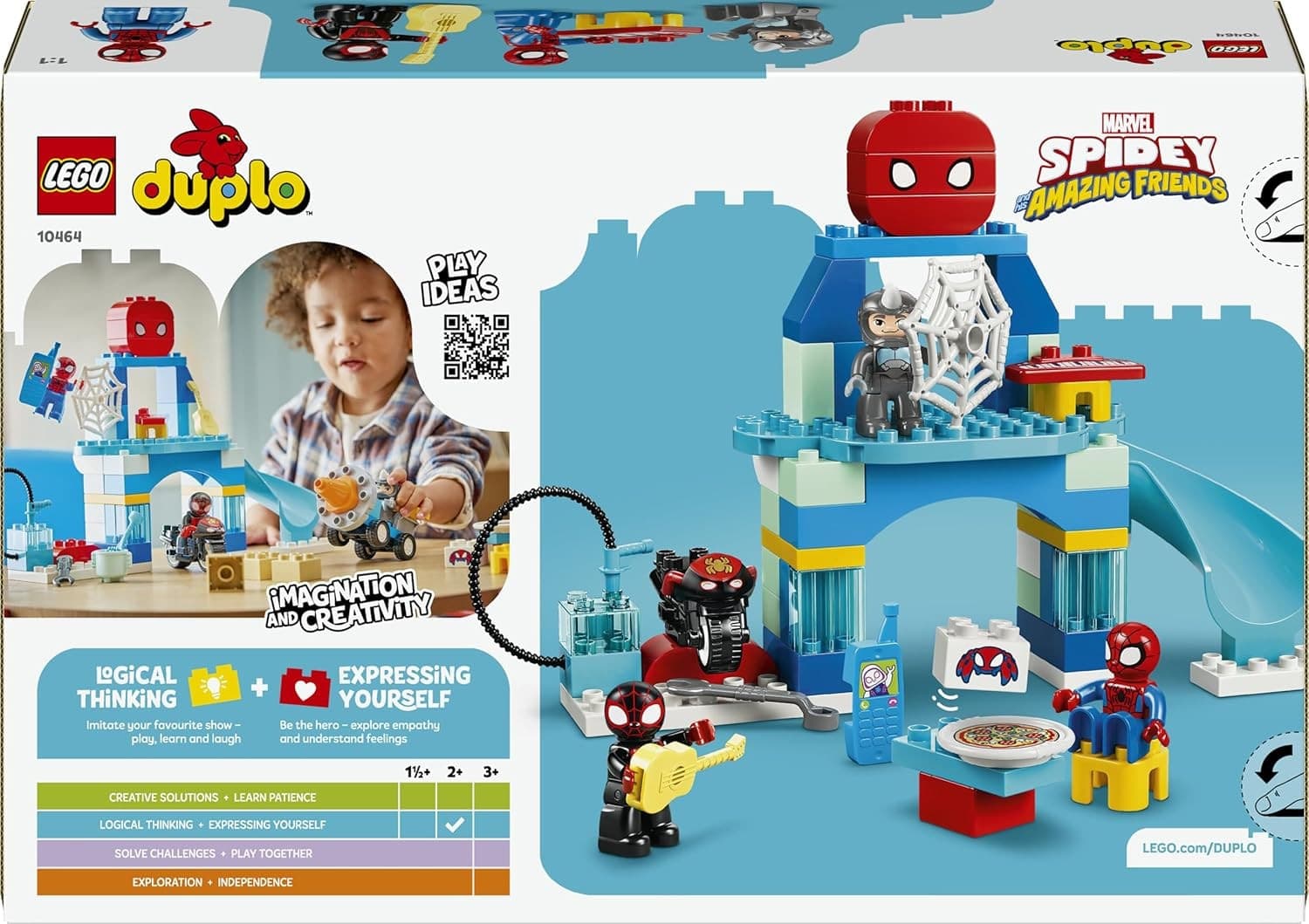 Lego Duplo - Webquarters del Team Spidey Marvel 10464 in prodotto Centro Bimbo - Siderno, commercioVirtuoso.it