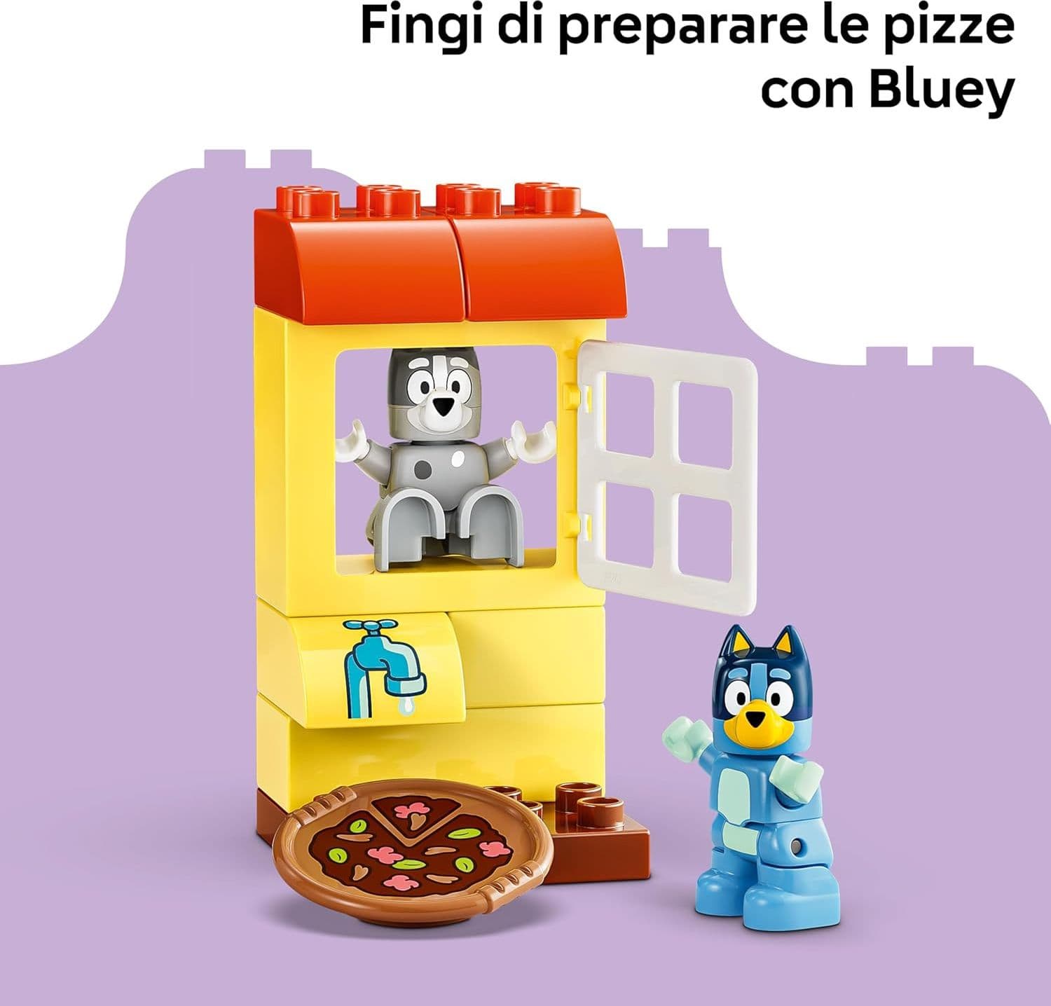 Lego Duplo - Pizzaiole con Muffin e Bluey 10469 in prodotto Centro Bimbo - Siderno, commercioVirtuoso.it