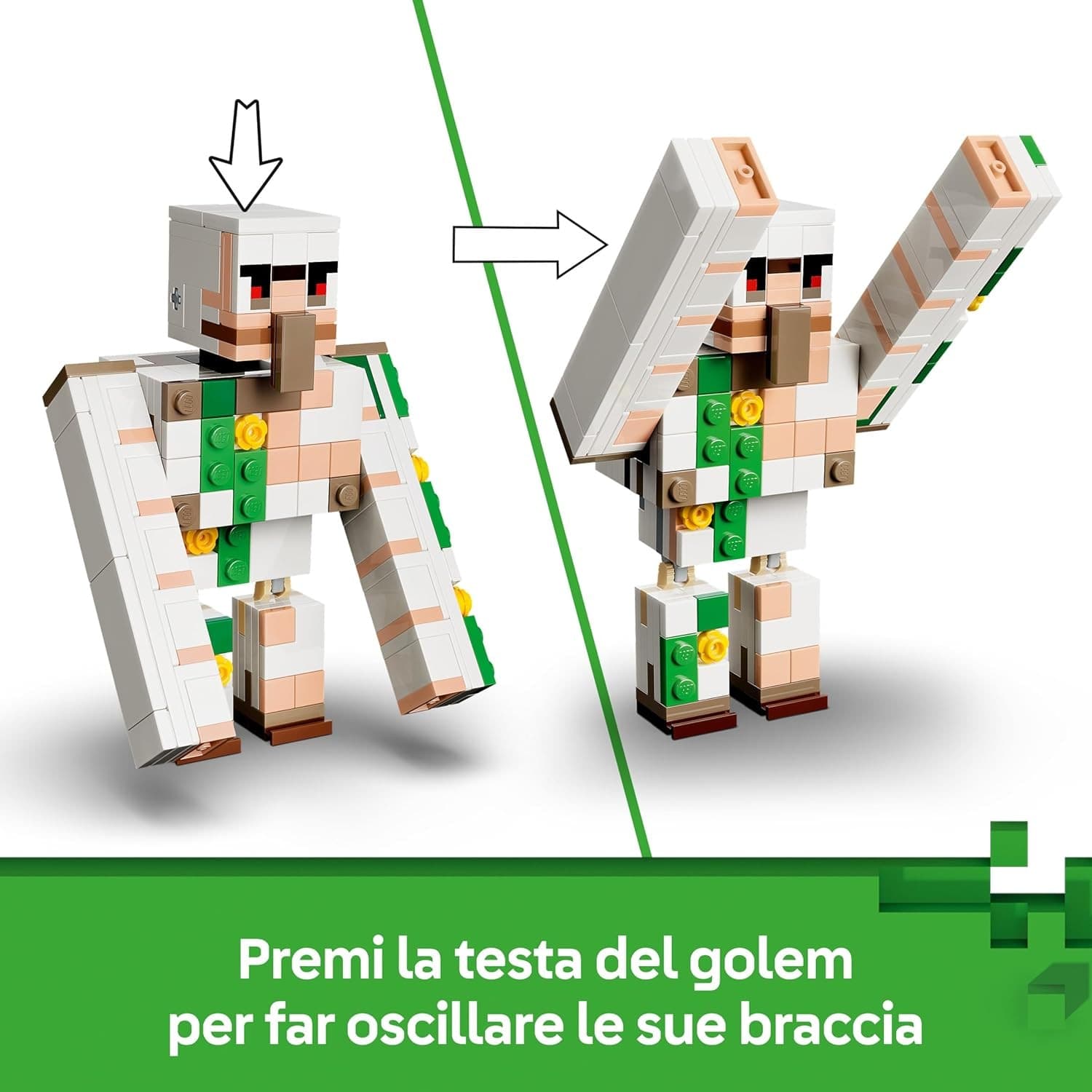 Lego Minecraft - Attacco nel Deserto del Fantino di Polli 21592 in prodotto Centro Bimbo - Siderno, commercioVirtuoso.it