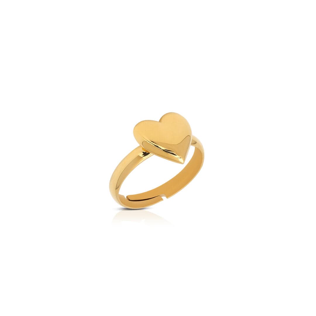 OPS OBJECTS - Anello con cuore pavè AMOUR
