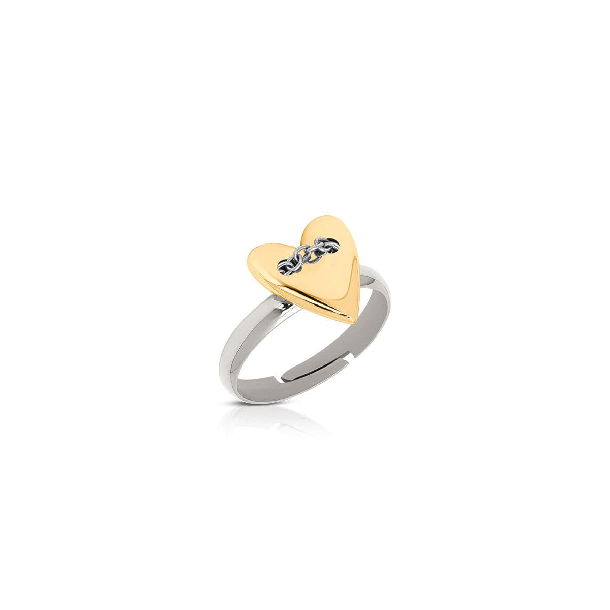 OPS OBJECTS - Anello con cuore LOVELINE