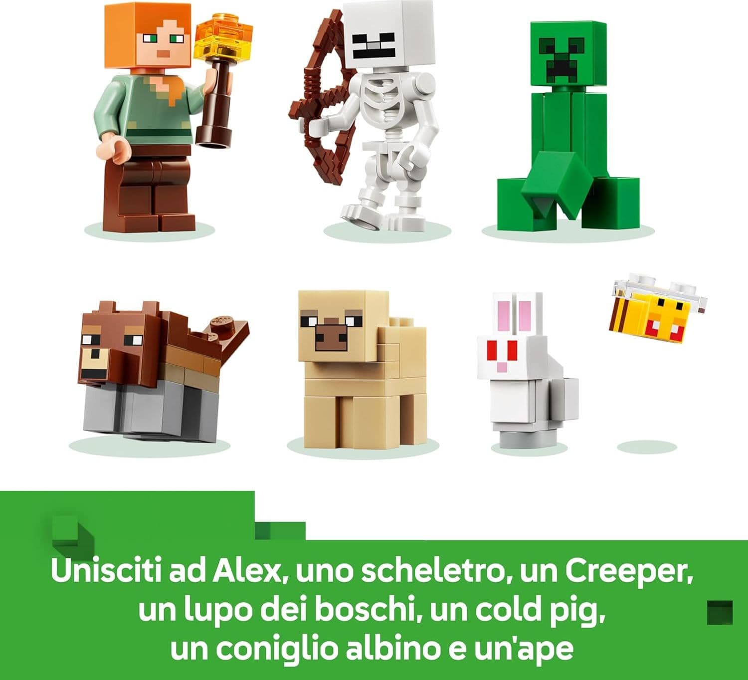 Lego Minecraft - Avventura della Prima Notte 21593 in prodotto Centro Bimbo - Siderno, commercioVirtuoso.it