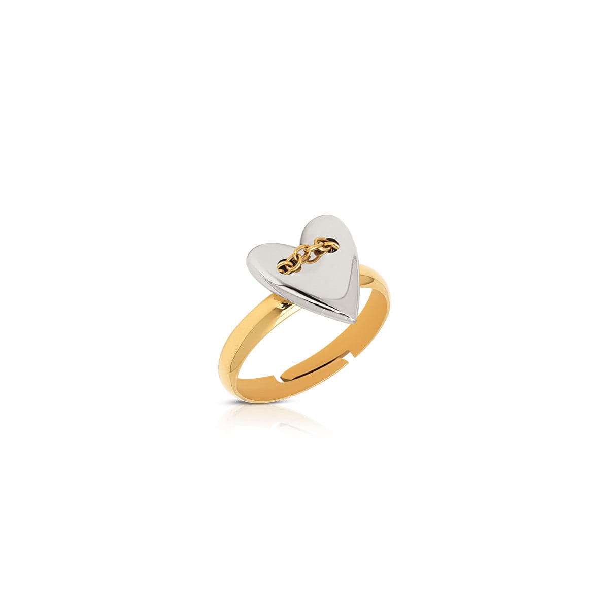OPS OBJECTS - Anello con cuore LOVELINE
