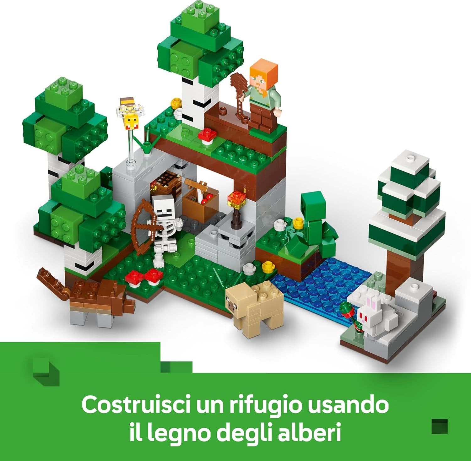 Lego Minecraft - Avventura della Prima Notte 21593 in prodotto Centro Bimbo - Siderno, commercioVirtuoso.it