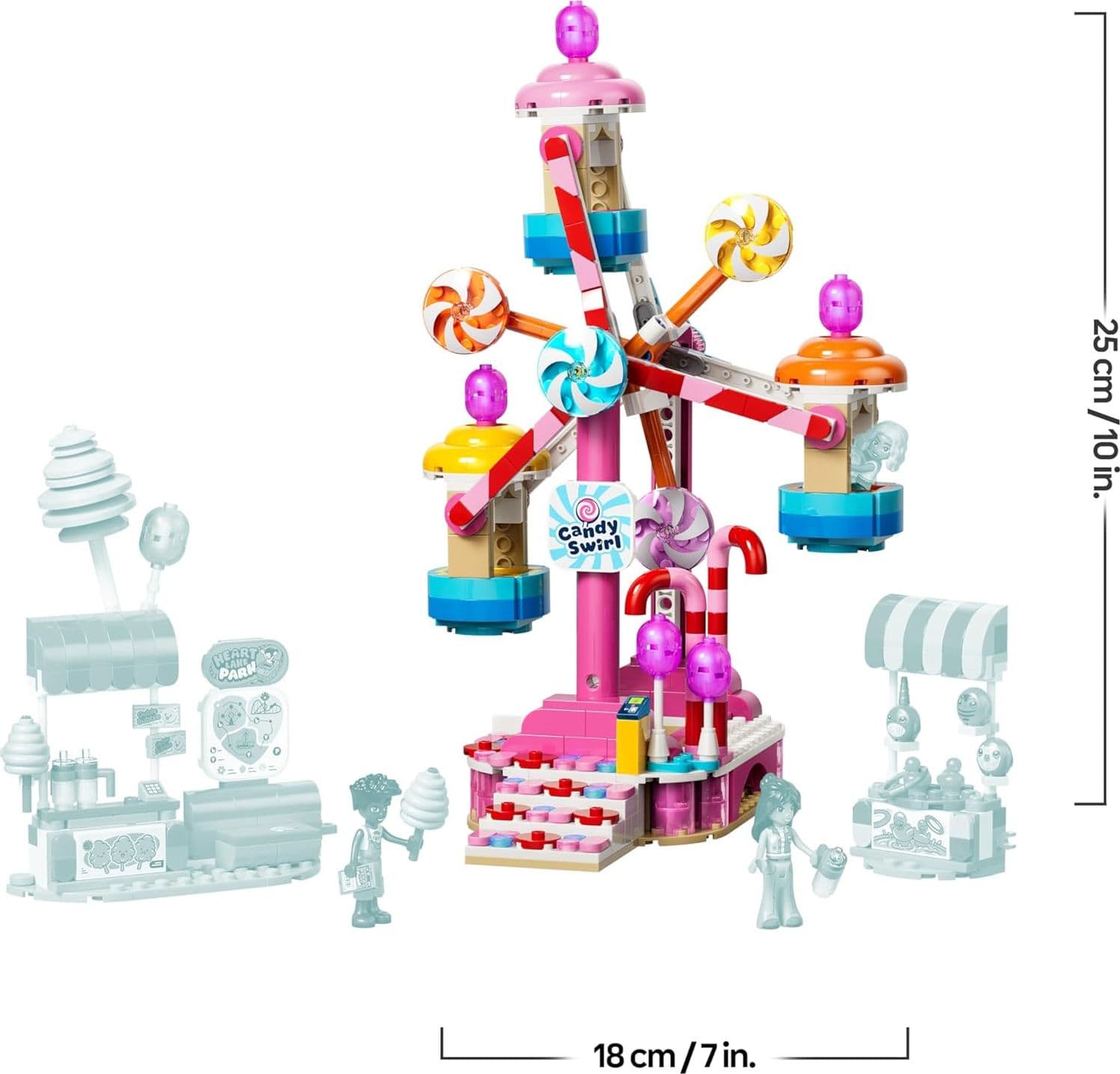 Lego Friends - Ruota Panoramica Dolci e Cupcake 42700 in prodotto Centro Bimbo - Siderno, commercioVirtuoso.it