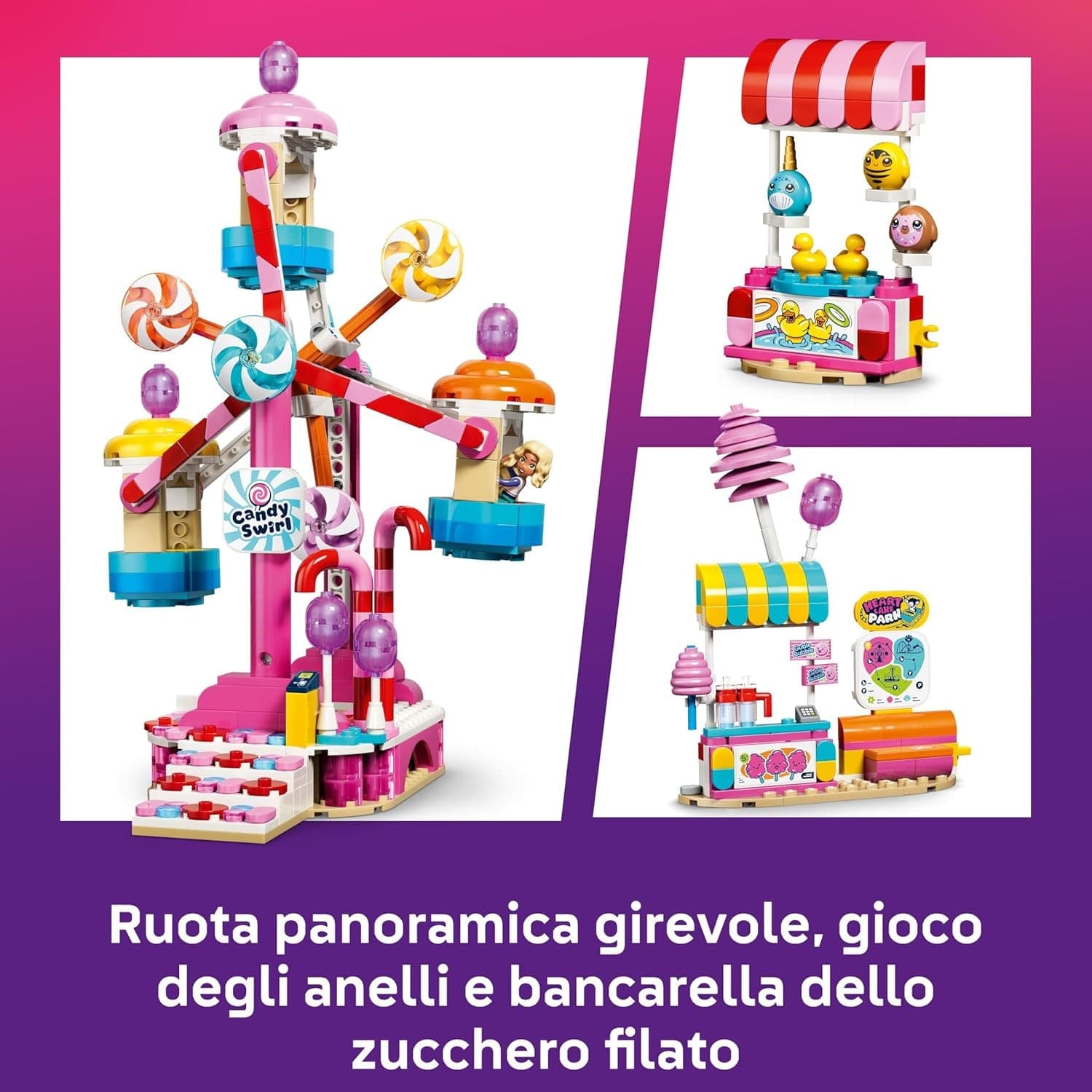 Lego Friends - Ruota Panoramica Dolci e Cupcake 42700 in prodotto Centro Bimbo - Siderno, commercioVirtuoso.it