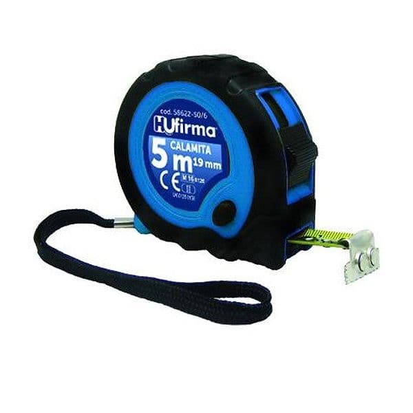 Flessometro Gommato con Calamita 19 mm 5 mt Guscio Antiurto Rivestito in Gomma Antiscivolo HUfirma in Autocategorizzazione Taliachicce.it - Milazzo, commercioVirtuoso.it