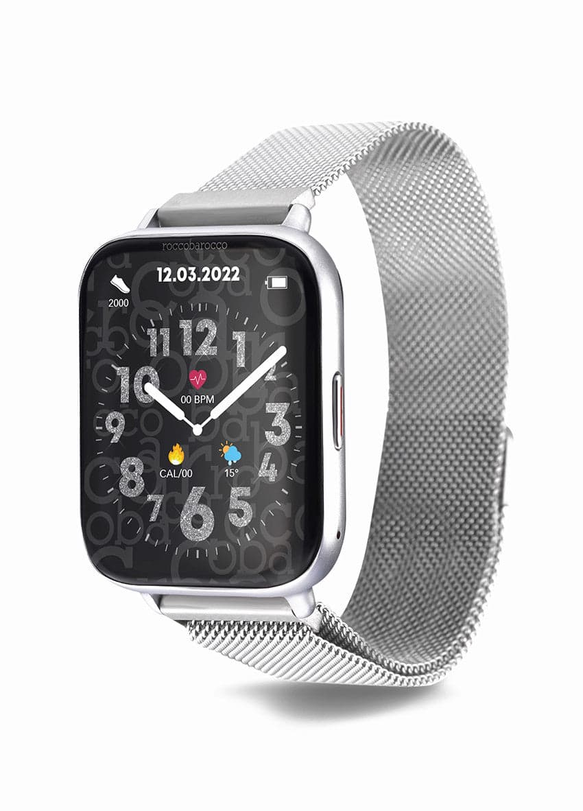 Roccobarocco Orologio - Elite – Smartwatch Unisex Acciaio Argento in Orologi da polso Alba Gioielli - Casoria, commercioVirtuoso.it
