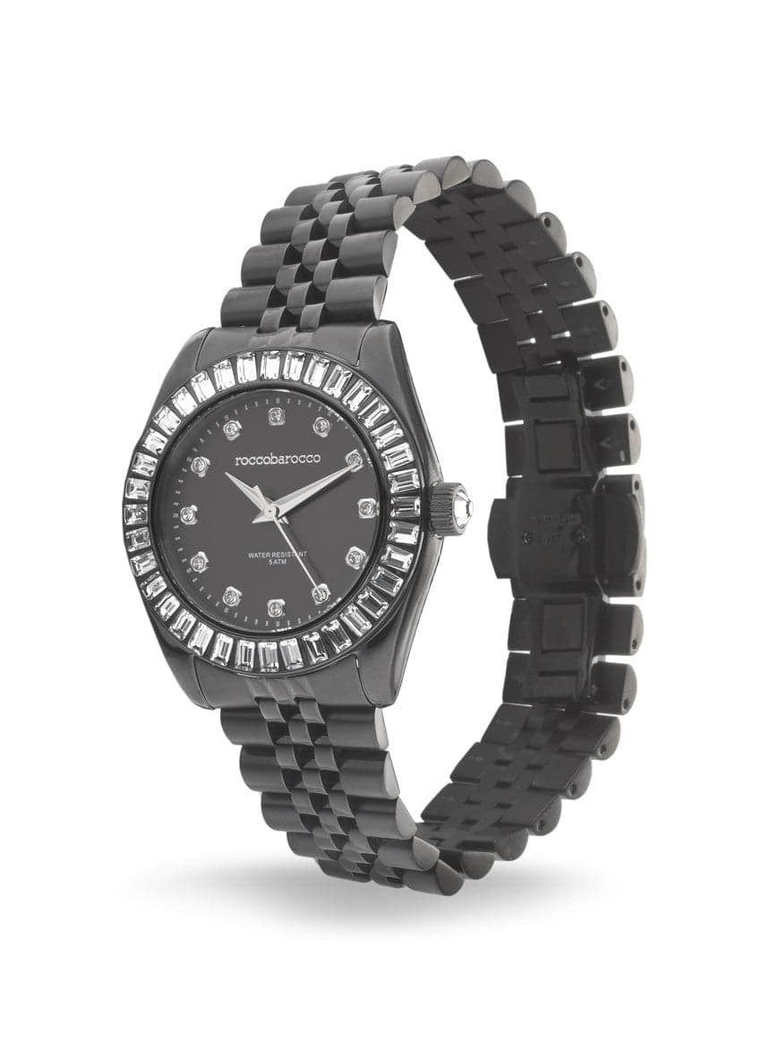 Roccobarocco Orologio - Skater – Donna Water Resistant Nero Argento in Orologi da polso Alba Gioielli - Casoria, commercioVirtuoso.it