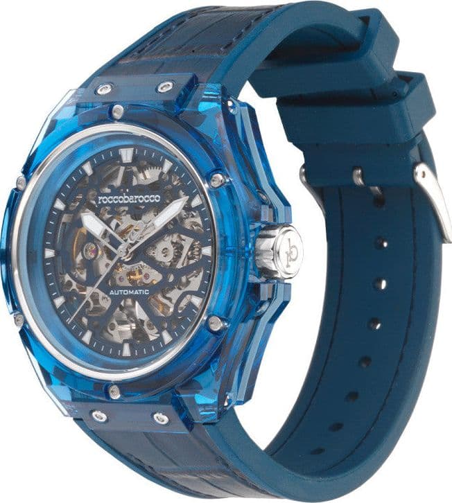 Roccobarocco - Orologio Automatico Unisex Next Orbit Blu-Argento in Orologi da polso Alba Gioielli - Casoria, commercioVirtuoso.it