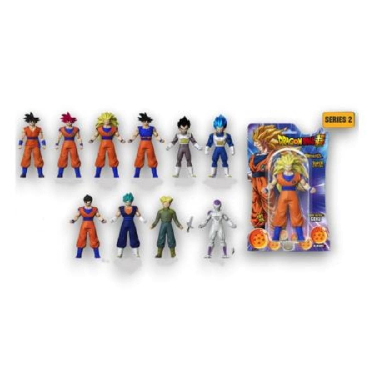Monster Flex - Dragon Ball Serie 2 assortiti in prodotto Centro Bimbo - Siderno, commercioVirtuoso.it