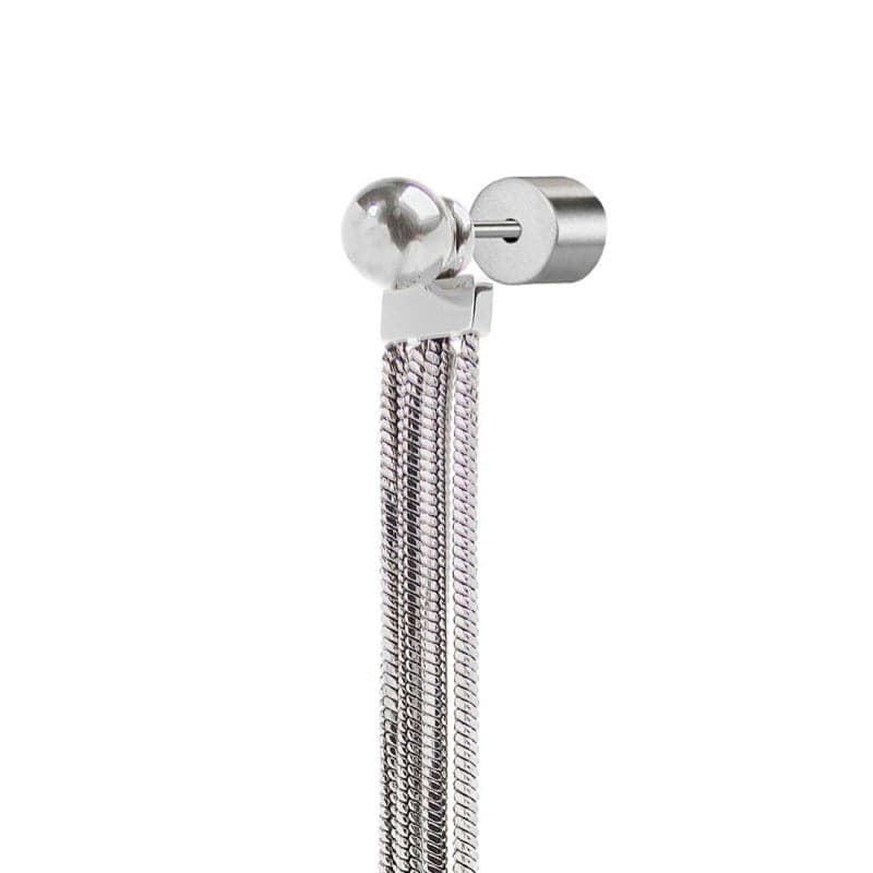 Marlù Orecchino pendente con catene snake quadrate in Orecchini Alba Gioielli - Casoria, commercioVirtuoso.it