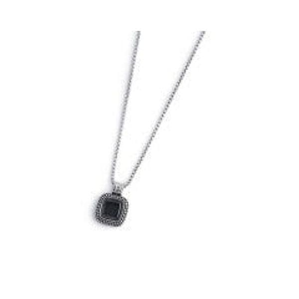Marlù Collana con onice nera quadrata in Collane Alba Gioielli - Casoria, commercioVirtuoso.it