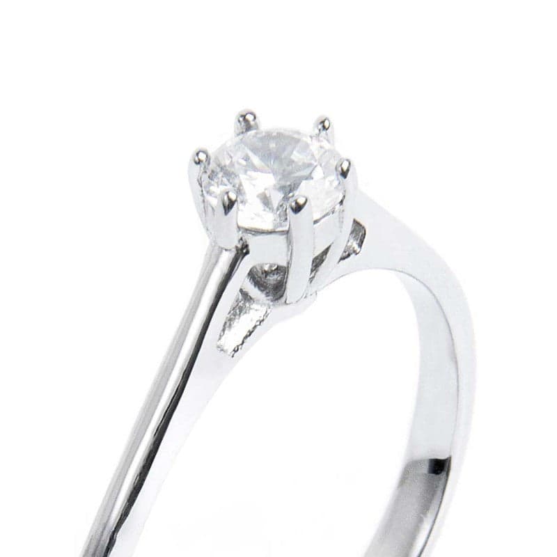Marlù   Anello solitario zircone 4,25mm in Anelli Alba Gioielli - Casoria, commercioVirtuoso.it