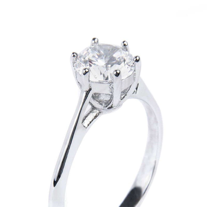 Marlù   Anello solitario zircone 6,25mm in Anelli Alba Gioielli - Casoria, commercioVirtuoso.it