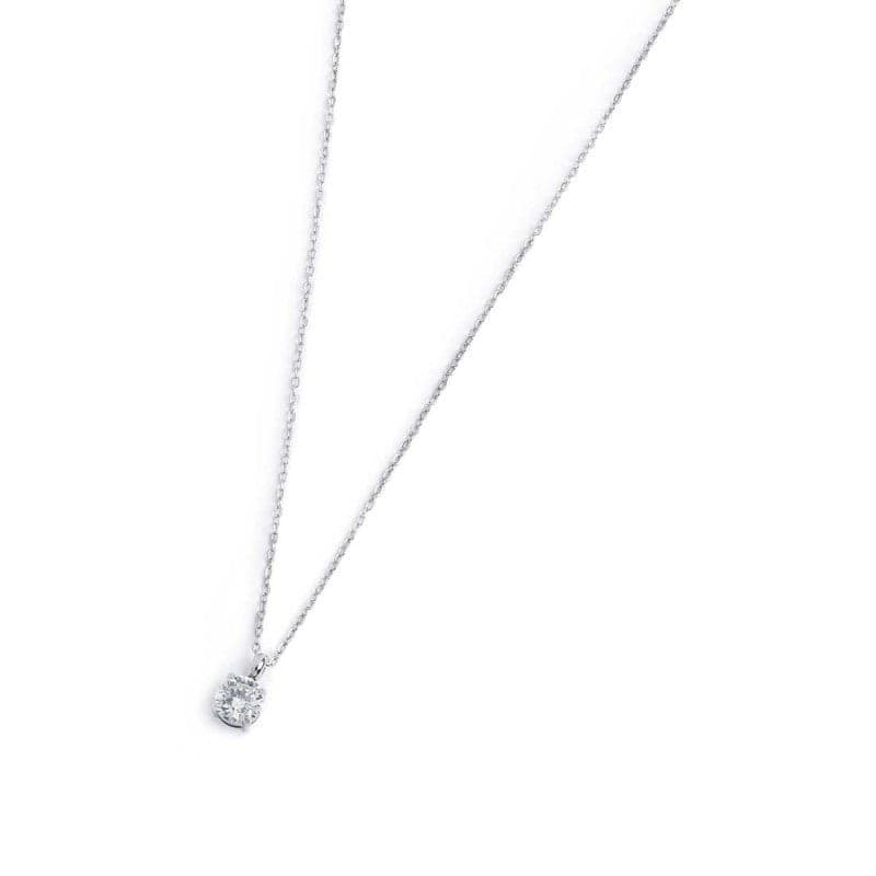Marlù   Collana catena cutting cross zircone centrale 5,25mm in Collane Alba Gioielli - Casoria, commercioVirtuoso.it