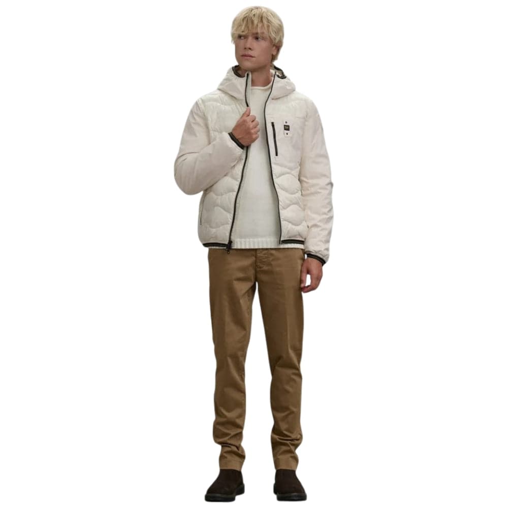 Blauer piumino bianco in piuma Albert 25WBLUC08078 in Gilet Prodotti di Classe - Nocera Superiore, commercioVirtuoso.it