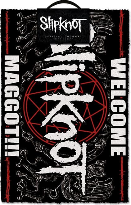 Zerbino Slipknot Welcome Maggot Cm 60X40 - Gp85411 in Zerbini Prezzo Bomba Store - Casalnuovo di Napoli, commercioVirtuoso.it