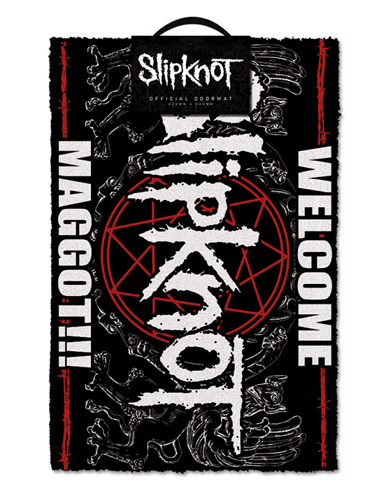 Zerbino Slipknot Welcome Maggot Cm 60X40 - Gp85411 in Zerbini Prezzo Bomba Store - Casalnuovo di Napoli, commercioVirtuoso.it