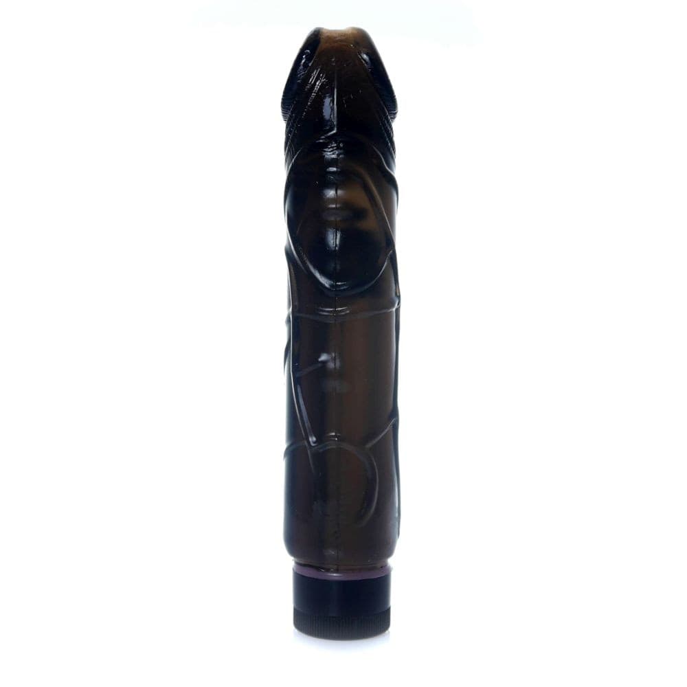 VIBRATORE FALLO REALISTICO VIBRANTE ECONOMICO MORBIDO NERO CM 22 X 4 in Vibratori realistici Kondorama - Martinsicuro, commercioVirtuoso.it