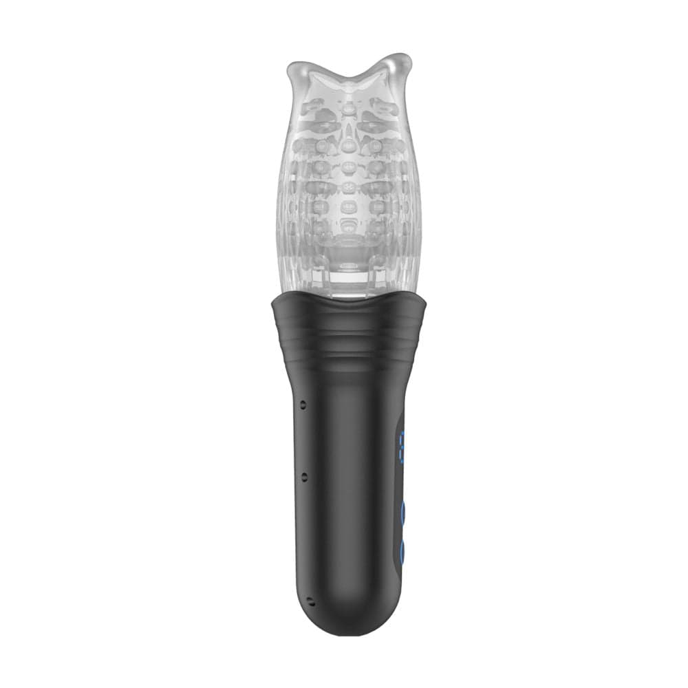 Masturbatore vibratore maschile vibrante con 9 modalità di vibrazione 9 di spinta e 9 di rotazione in Masturbatori realistici Kondorama - Martinsicuro, commercioVirtuoso.it