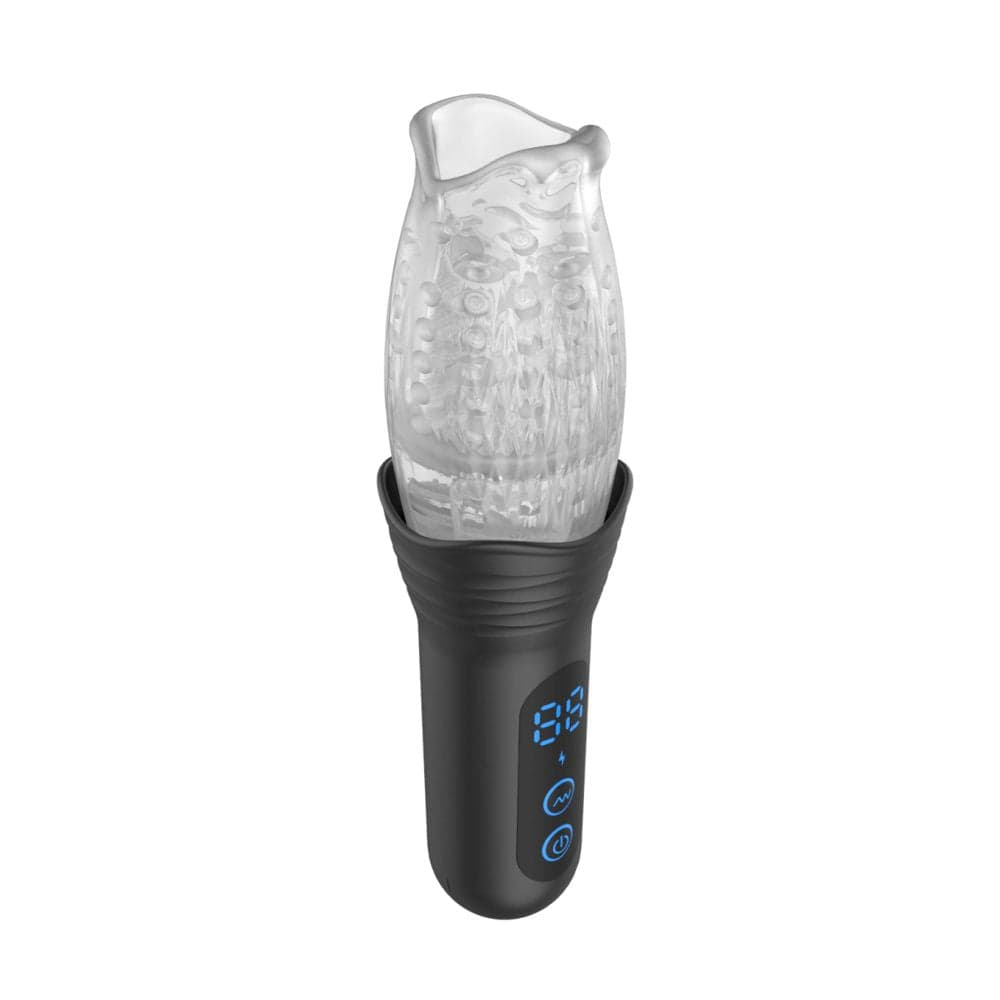 Masturbatore vibratore maschile vibrante con 9 modalità di vibrazione 9 di spinta e 9 di rotazione in Masturbatori realistici Kondorama - Martinsicuro, commercioVirtuoso.it