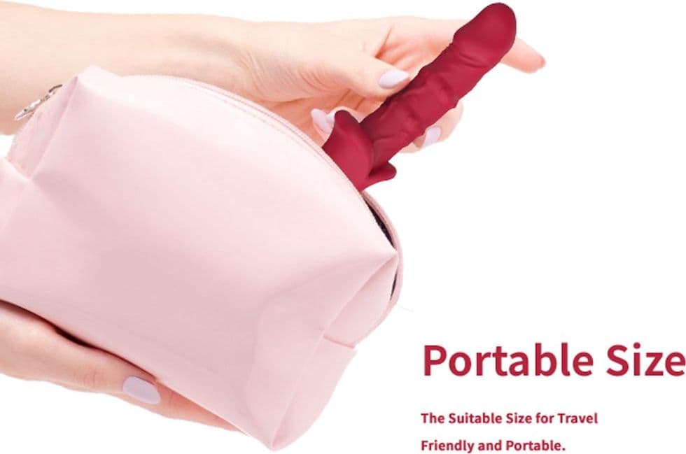 Vibratore realistico di design per il punto G silenzioso in silicone rosso ricaricabile USB in Vibratori Rabbit Kondorama - Martinsicuro, commercioVirtuoso.it