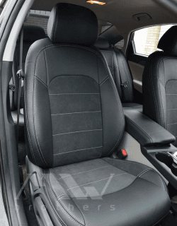 Coprisedili Su Misura Per Hyundai Sonata (LF) (2014-2019), Leather style in Set per interni Autooggetti.it - Roma, commercioVirtuoso.it