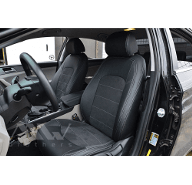 Coprisedili Su Misura Per Hyundai Sonata (LF) (2014-2019), Leather style in Set per interni Autooggetti.it - Roma, commercioVirtuoso.it