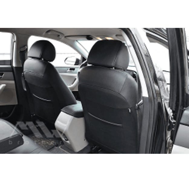 Coprisedili Su Misura Per Hyundai Sonata (LF) (2014-2019), Leather style in Set per interni Autooggetti.it - Roma, commercioVirtuoso.it