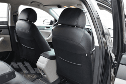 Coprisedili Su Misura Per Hyundai Sonata (LF) (2014-2019), Leather style in Set per interni Autooggetti.it - Roma, commercioVirtuoso.it