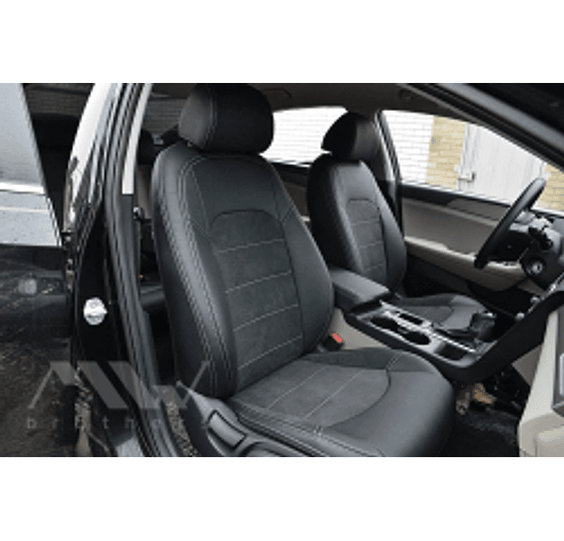 Coprisedili Su Misura Per Hyundai Sonata (LF) (2014-2019), Leather style in Set per interni Autooggetti.it - Roma, commercioVirtuoso.it