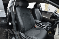 Coprisedili Su Misura Per Hyundai Sonata (LF) (2014-2019), Leather style in Set per interni Autooggetti.it - Roma, commercioVirtuoso.it