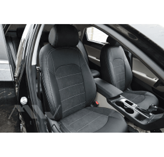 Coprisedili Su Misura Per Hyundai Sonata (LF) (2014-2019), Leather style in Set per interni Autooggetti.it - Roma, commercioVirtuoso.it