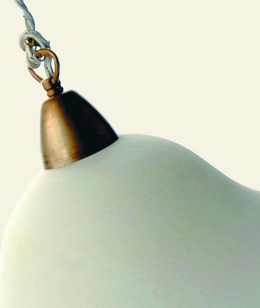 Sospensione BA-MINASOP 1 luce 30 calata ottone vetro interno E27 IP20 in Lampade a sospensione Lampadari Bartalini - Colle di Val d’Elsa, commercioVirtuoso.it
