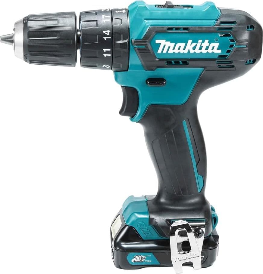 MAKITA - TRAPANO AVVITATORE A BATTERIA 12V 2,0 AMPERE 2 BATTERIE+CARICABATTERIE + 74 ACCESSORI in Trapani avvitatori Stockdoc - Terni, commercioVirtuoso.it