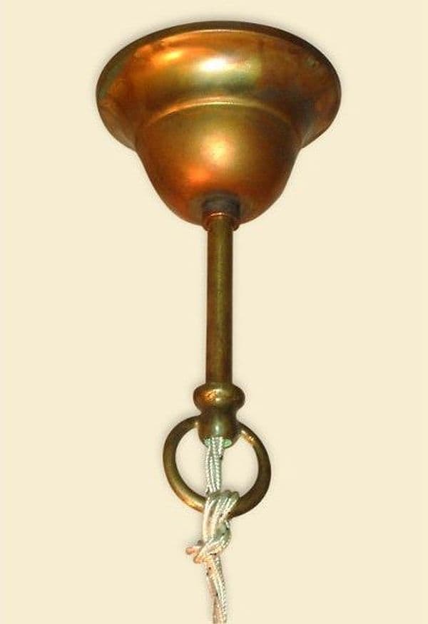 Sospensione BA-MINASOP 1 luce 30 calata ottone vetro interno E27 IP20 in Lampade a sospensione Lampadari Bartalini - Colle di Val d’Elsa, commercioVirtuoso.it