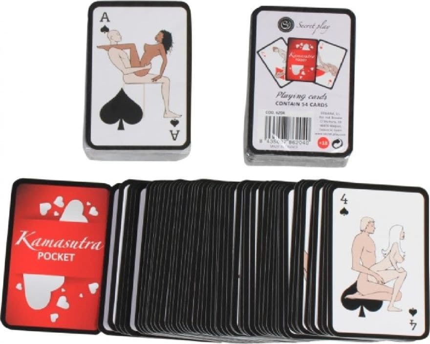 Carte da gioco Kamasutra tascabili