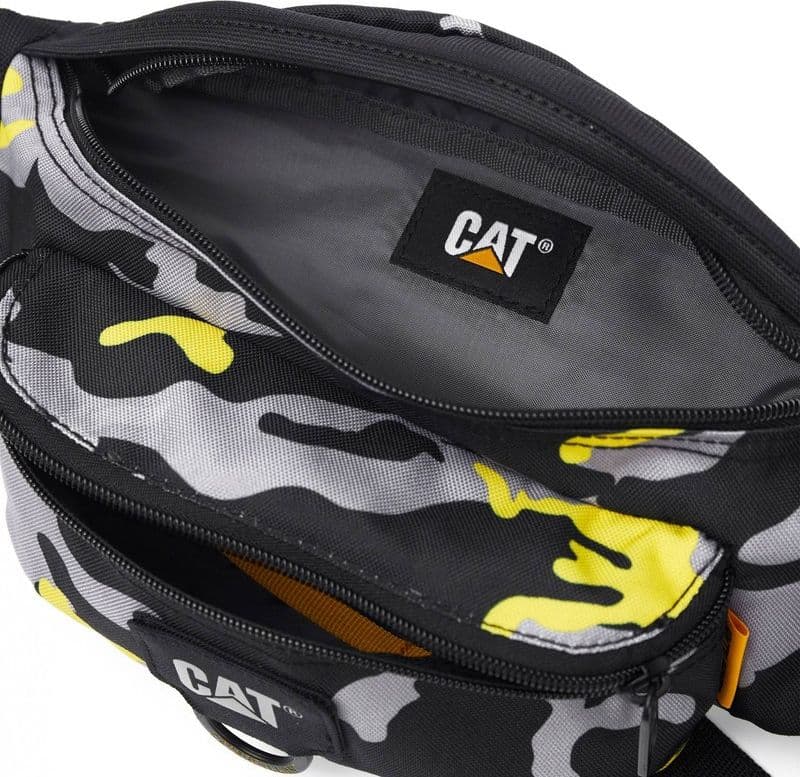 CATERPILLAR CAT Raymond Waist Bag 84062 – AOP Camo Black/Grey/Yellow 634 in Marsupi alla moda 3A Moda Mare Sport - Bellaria Igea Marina, commercioVirtuoso.it