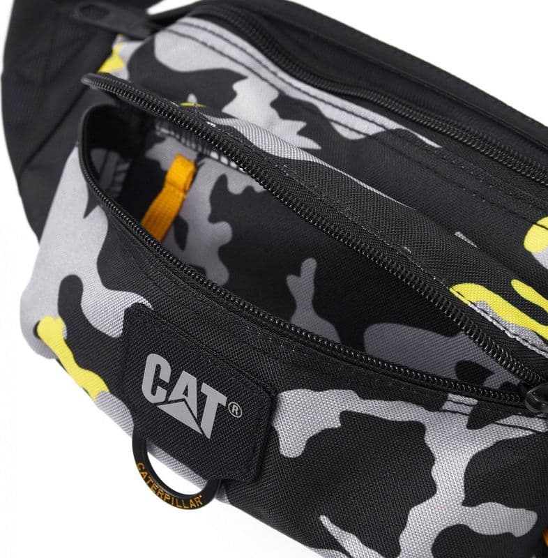 CATERPILLAR CAT Raymond Waist Bag 84062 – AOP Camo Black/Grey/Yellow 634 in Marsupi alla moda 3A Moda Mare Sport - Bellaria Igea Marina, commercioVirtuoso.it