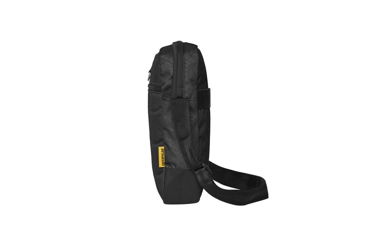 CATERPILLAR CAT Ryan Shoulder Bag 84058-478 – Black Heat Embossed in Borse Messenger 3A Moda Mare Sport - Bellaria Igea Marina, commercioVirtuoso.it