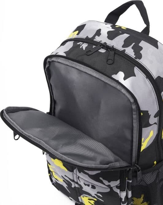 CATERPILLAR CAT Bennett Backpack 84184 – AOP Camo Black/Grey/Yellow 634 in Zaini Casual 3A Moda Mare Sport - Bellaria Igea Marina, commercioVirtuoso.it
